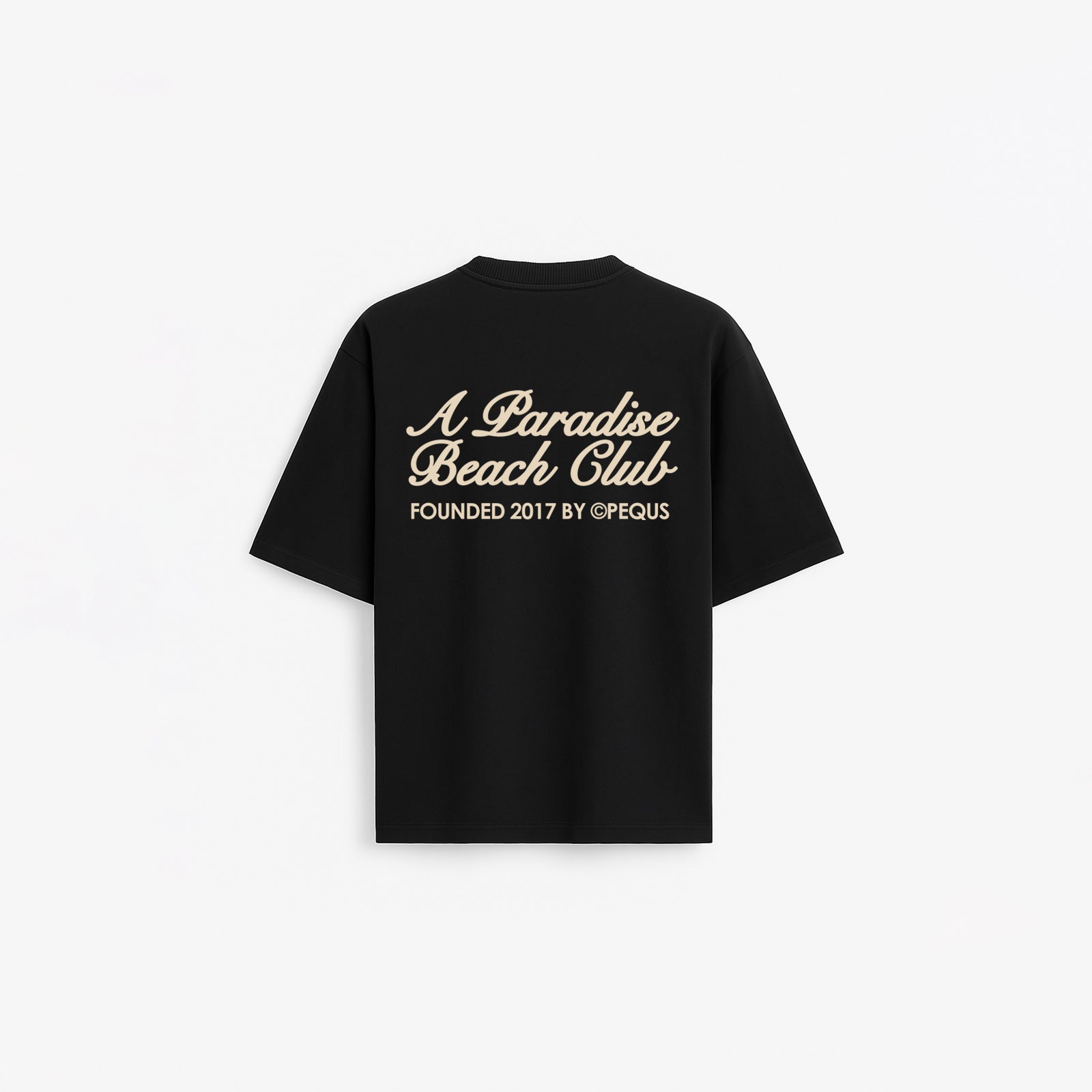 A Paradise Beach Club Back Logo T-Shirt
