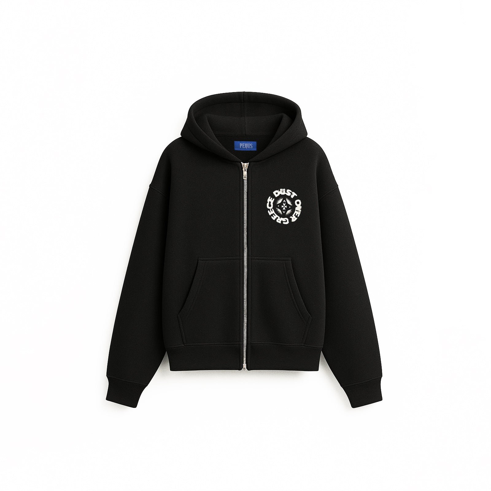 Dust Over Greece Graphic Zip-Hoodie