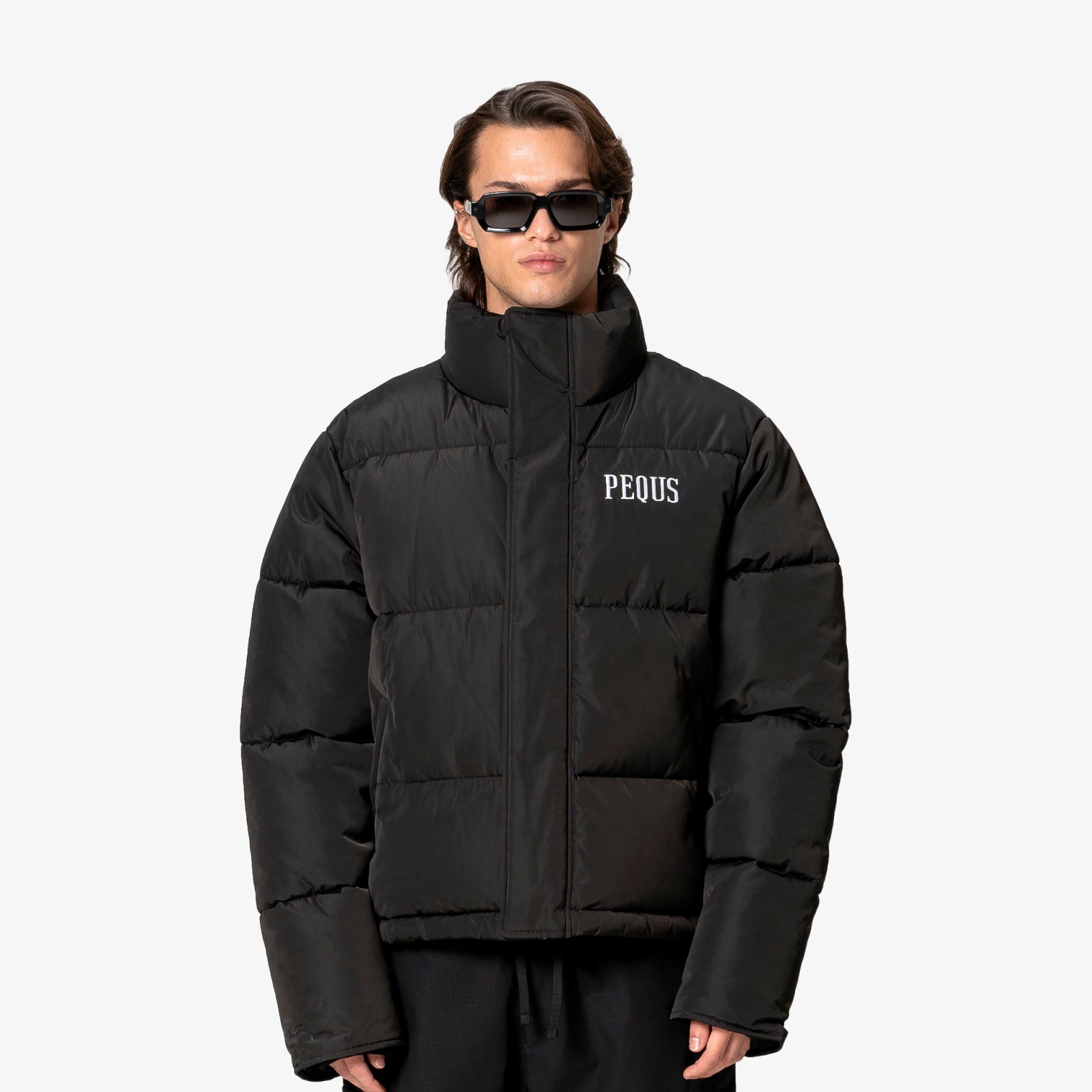 Chest Logo Puffer Jacket