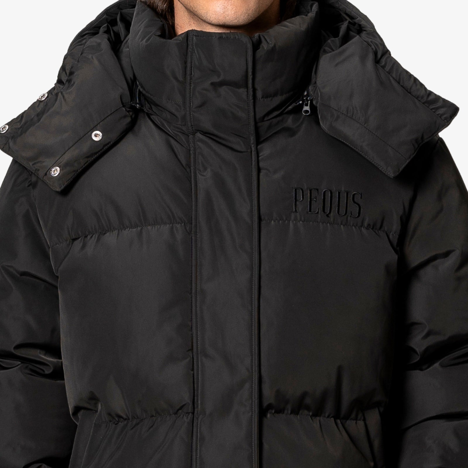 Chest Logo Puffer Jacket