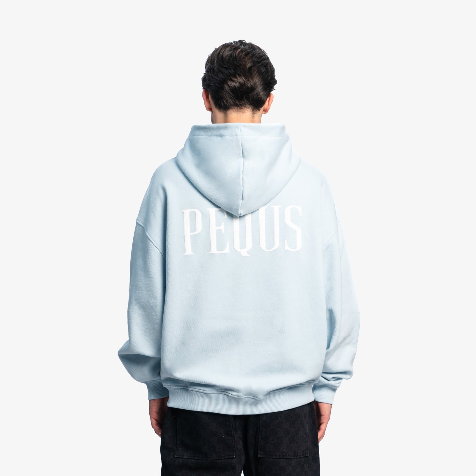 Back Logo Zip Hoodie