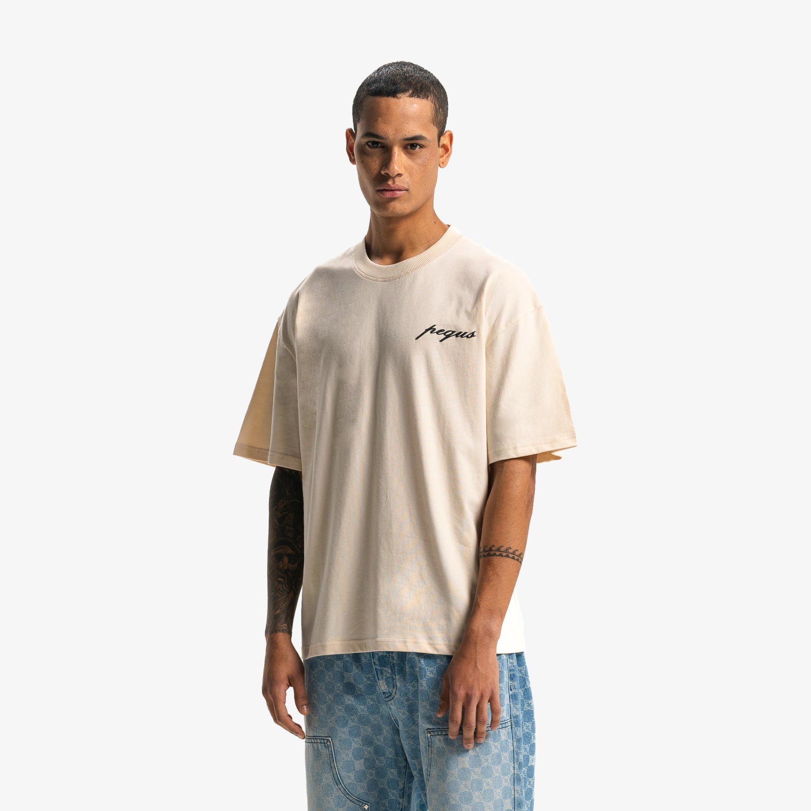 PEQUS Chest Logo T-Shirt