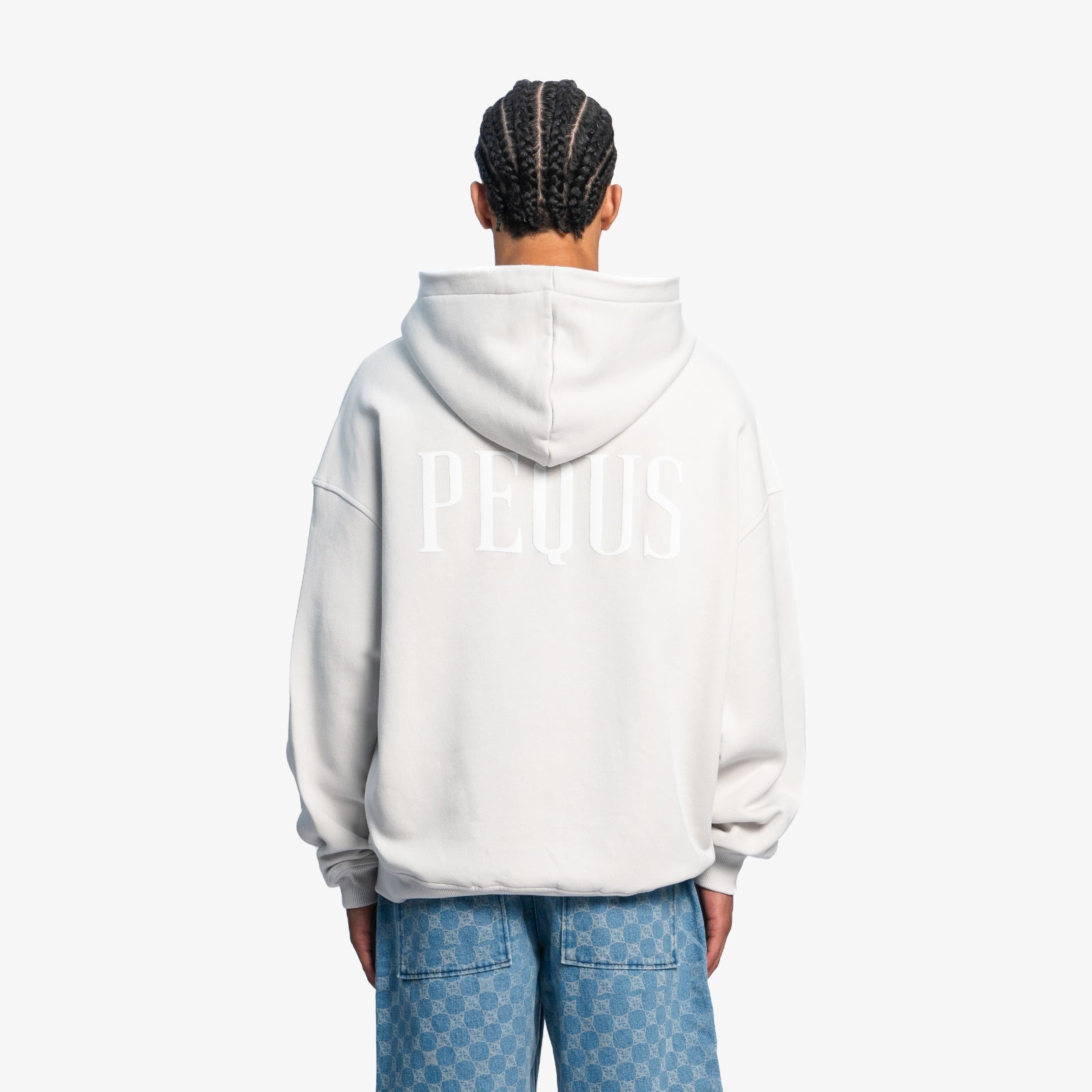 Back Logo Zip Hoodie