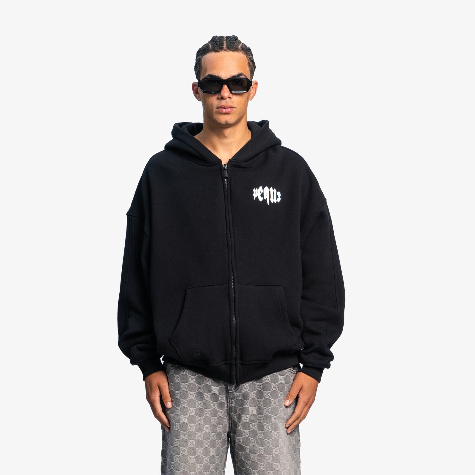 Mythic Chest Logo Zip Hoodie