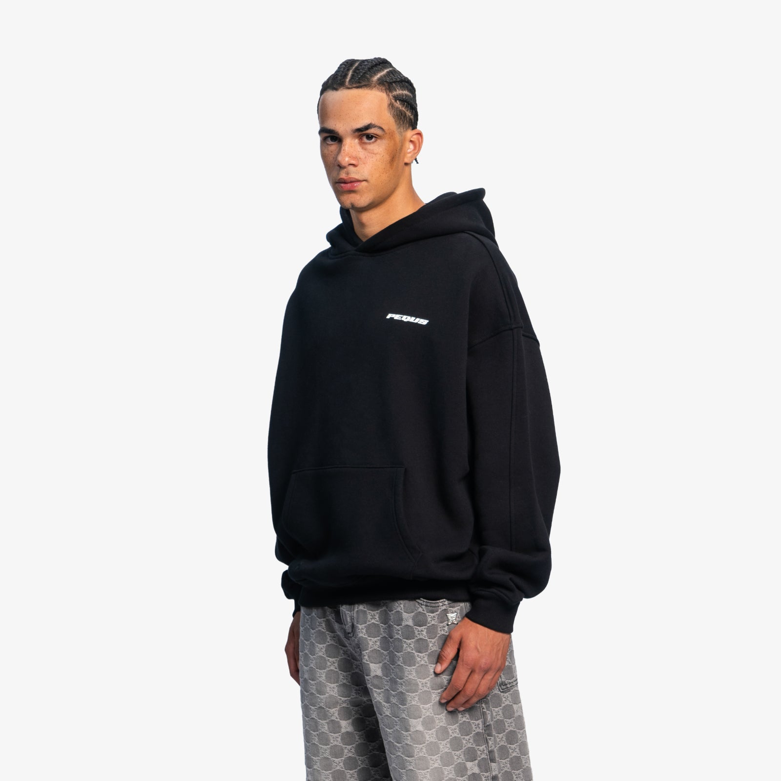 Plágia Chest Logo Hoodie