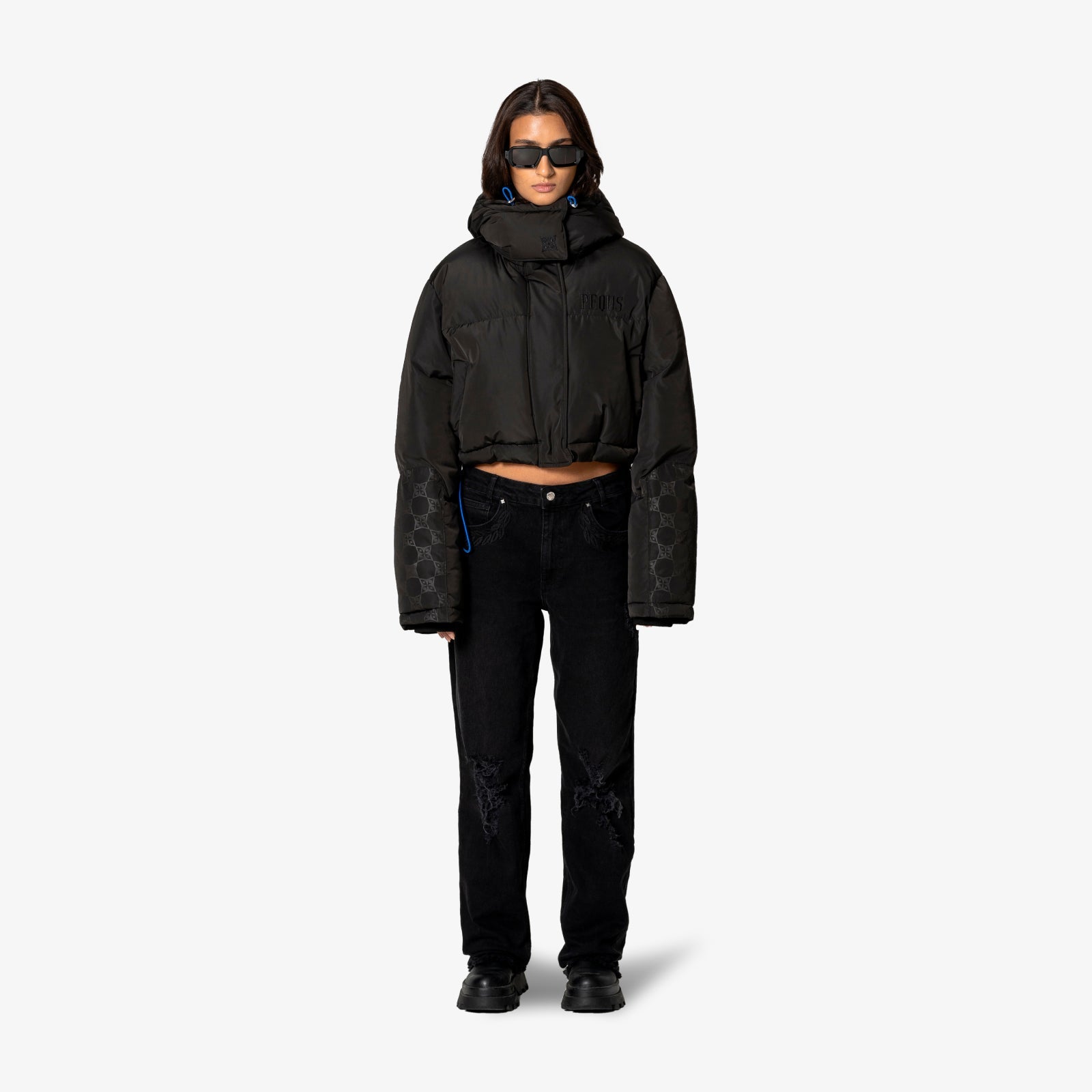 Aether Cropped Puffer Jacket