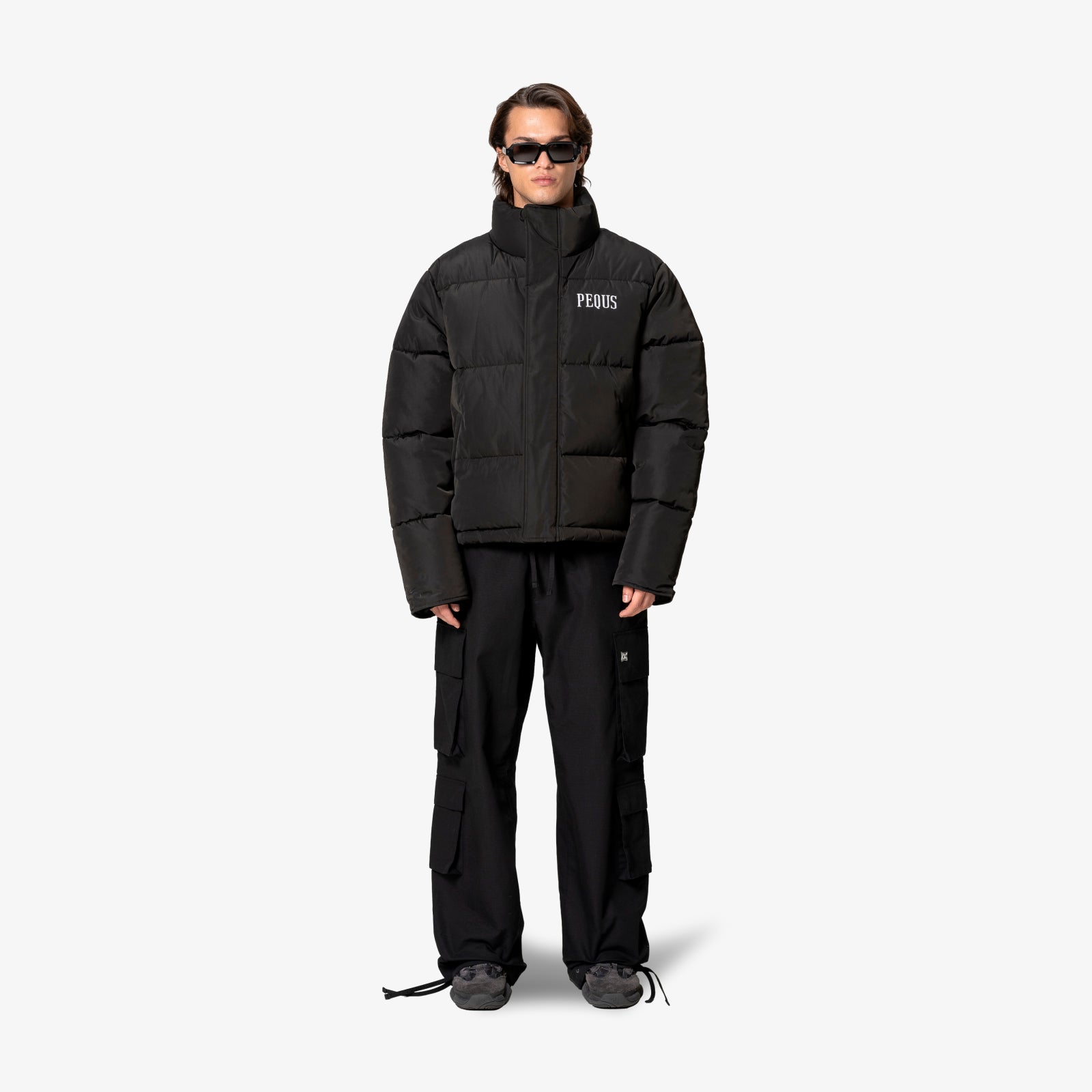 Chest Logo Puffer Jacket