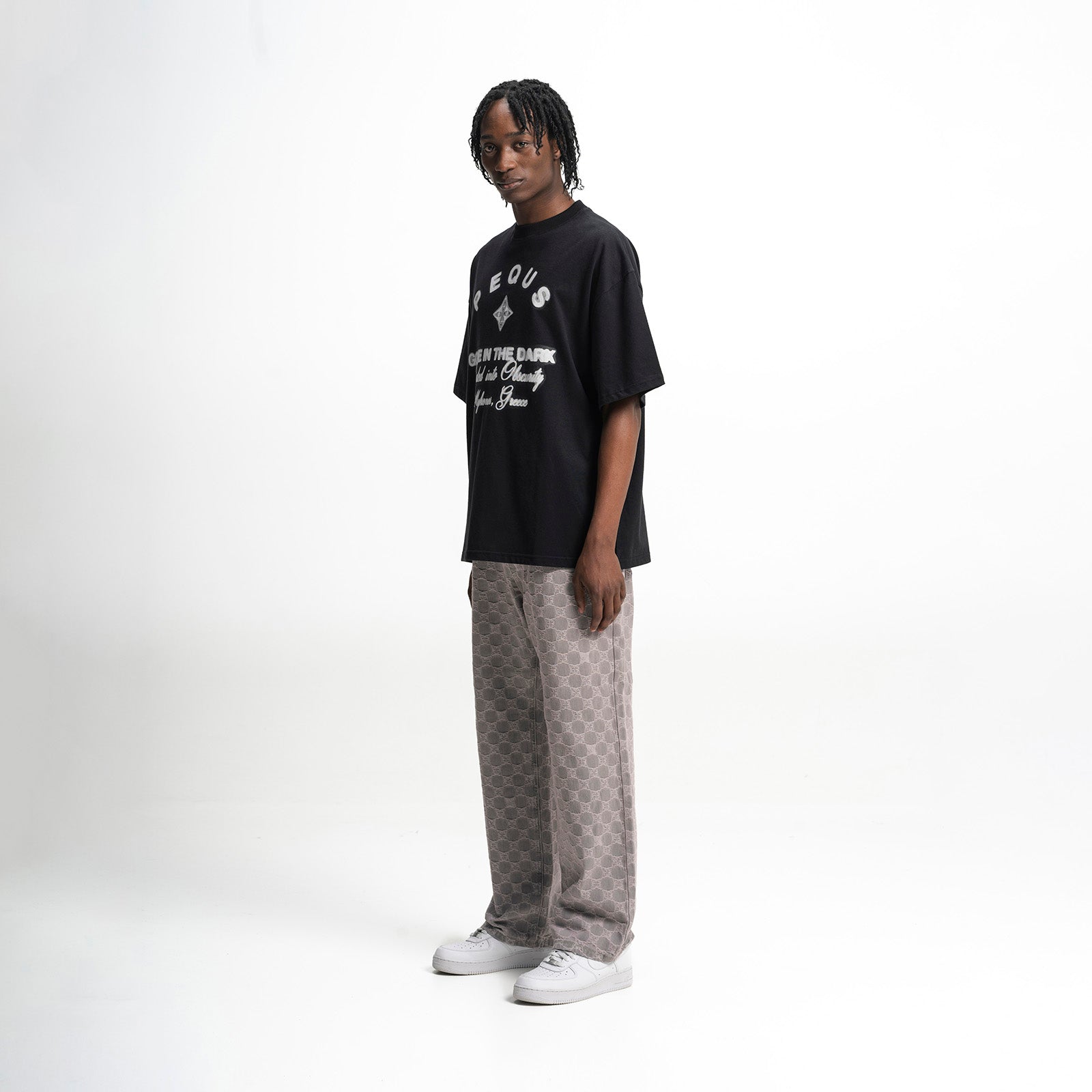 Pequs Glow Logo Graphic T-Shirt