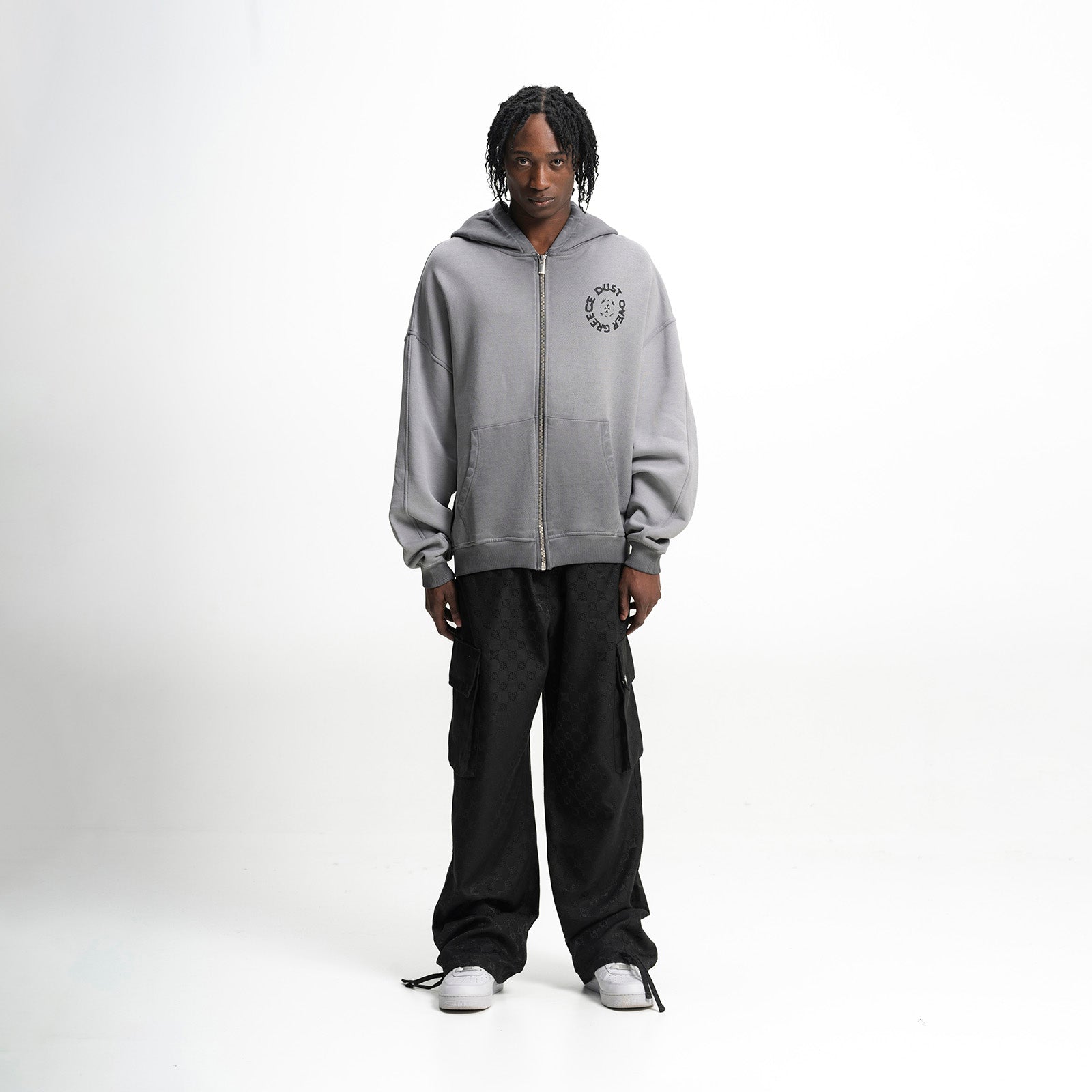 Dust Over Greece Graphic Hoodie