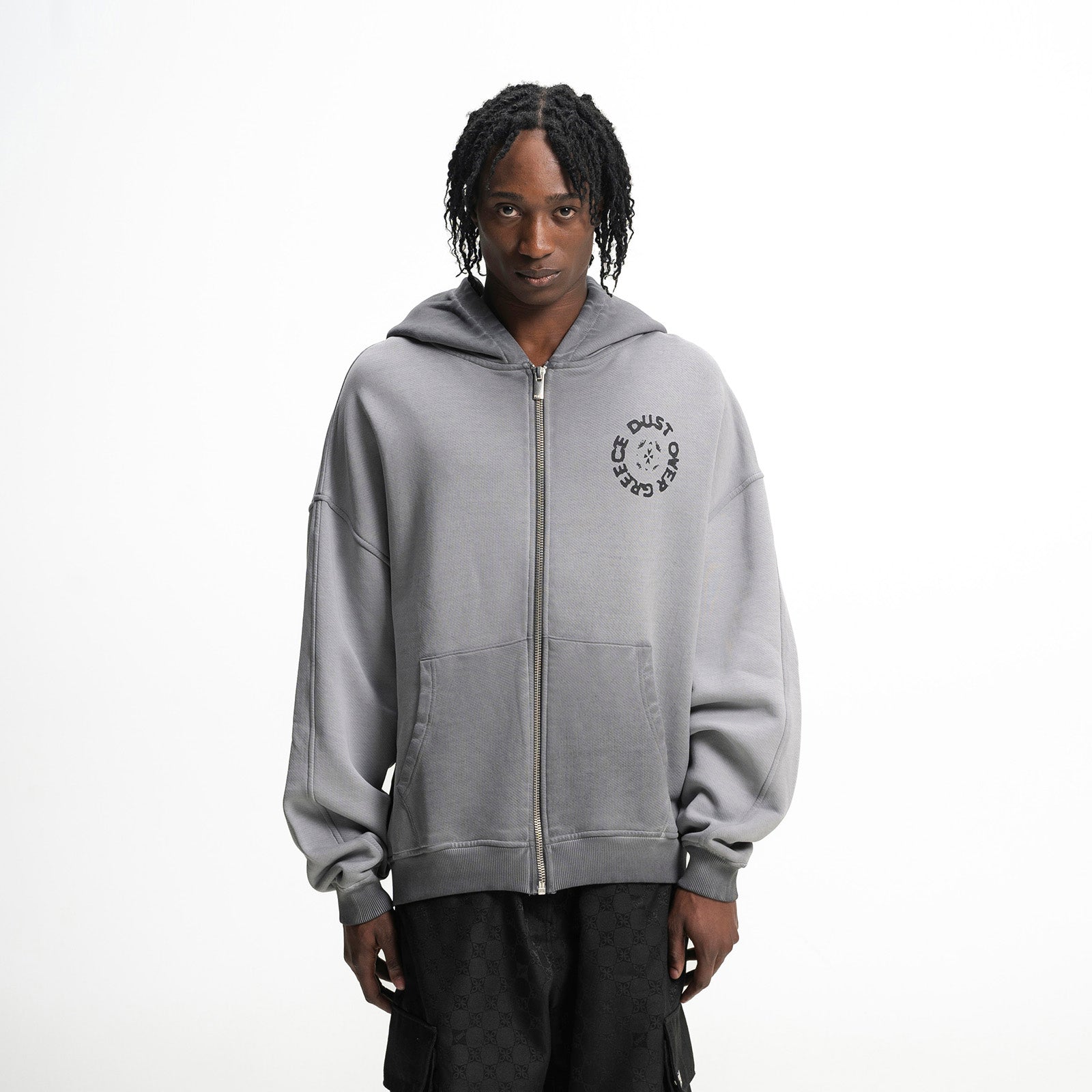 Dust Over Greece Graphic Hoodie