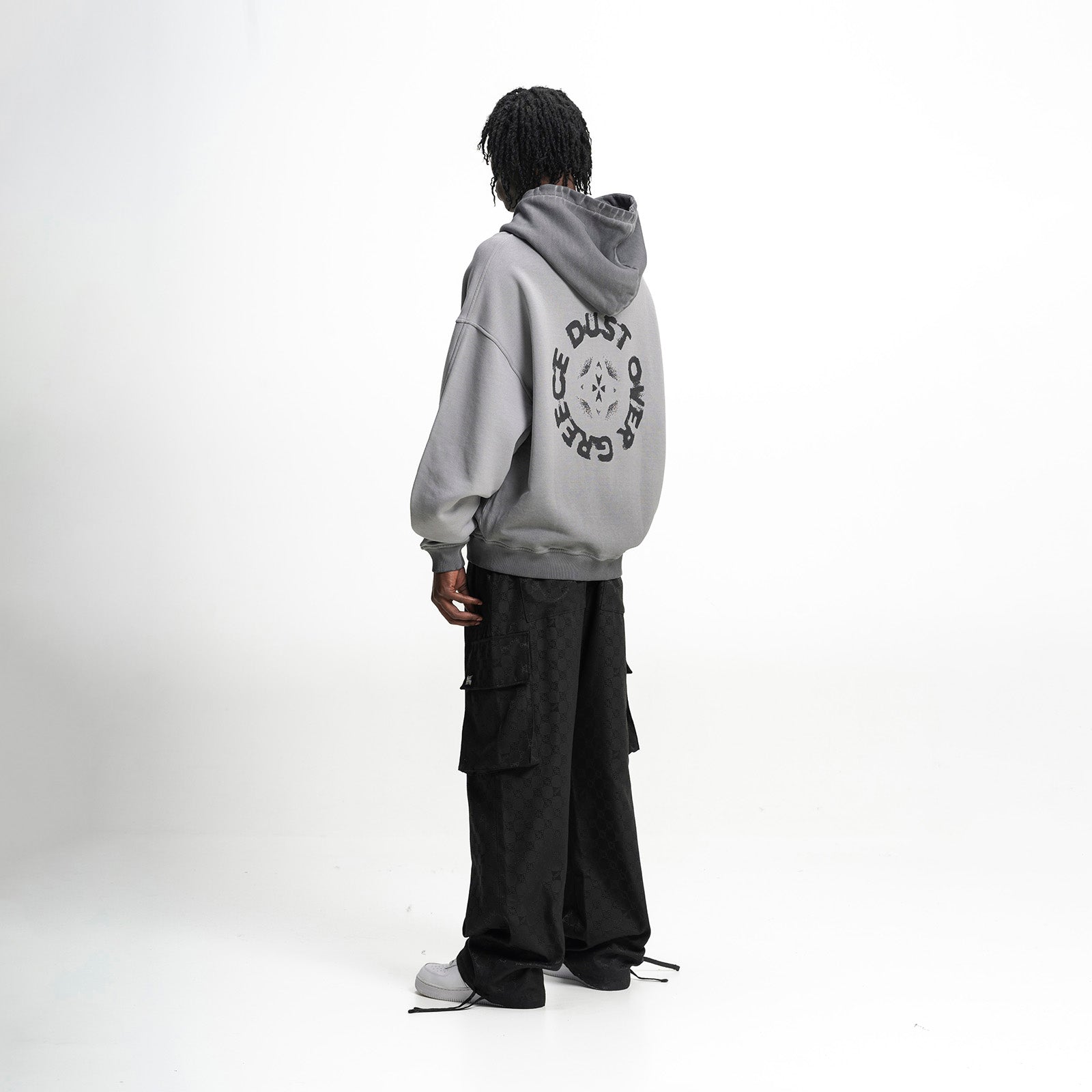 Dust Over Greece Graphic Hoodie