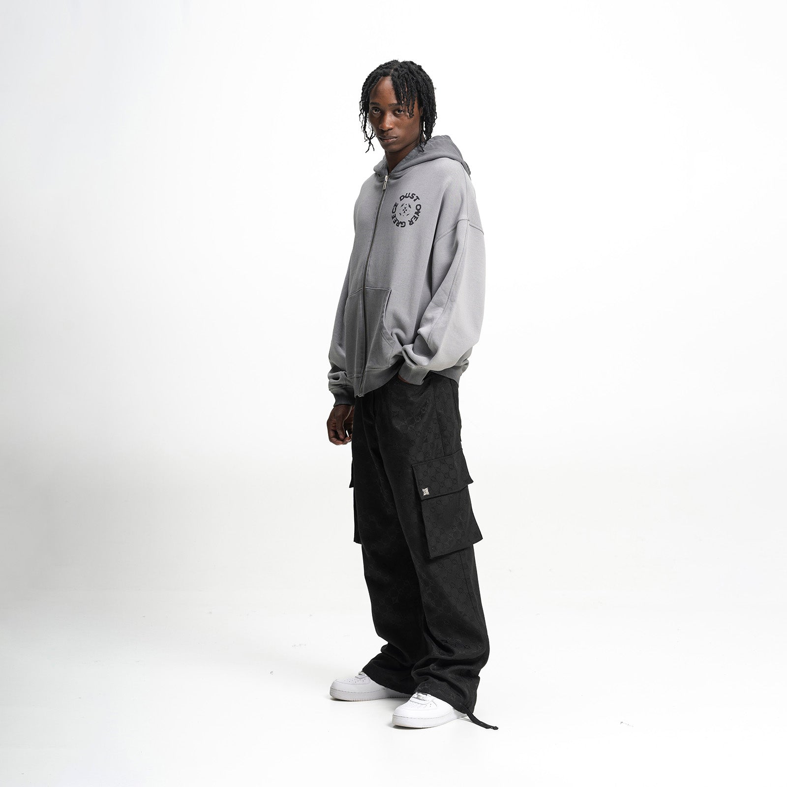 Dust Over Greece Graphic Hoodie