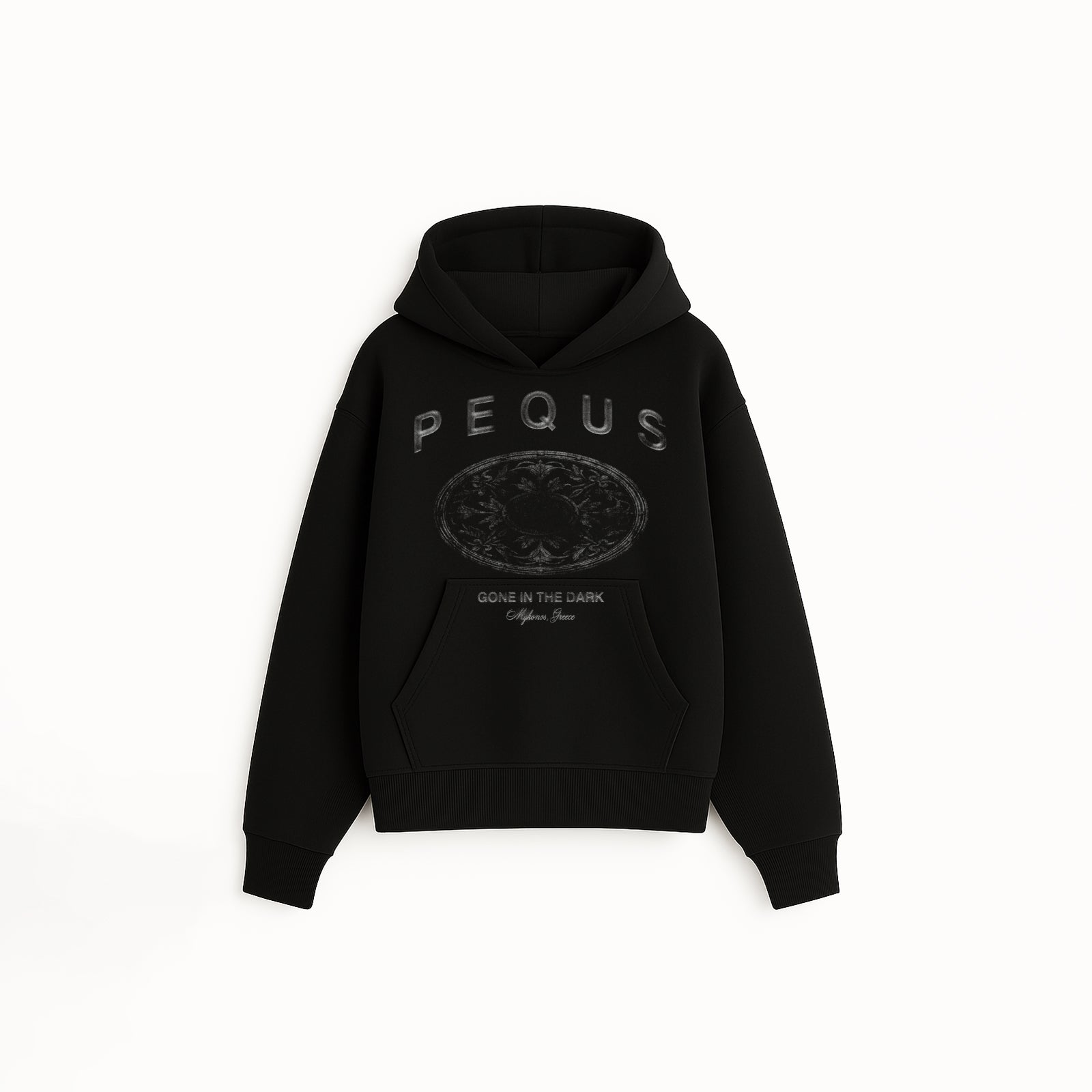 Pequs Faded Emblem Graphic Hoodie