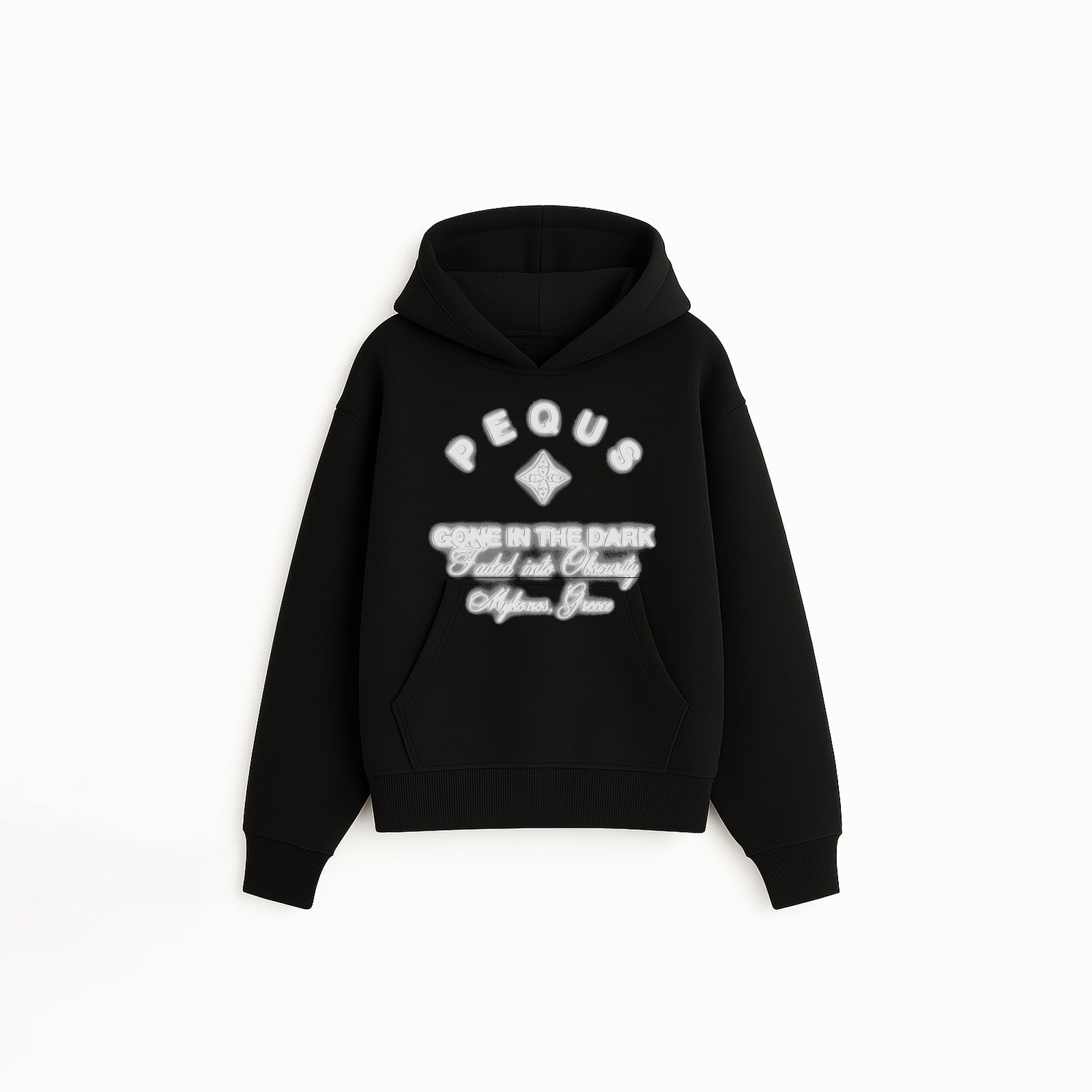 Pequs Glow Logo Graphic Hoodie