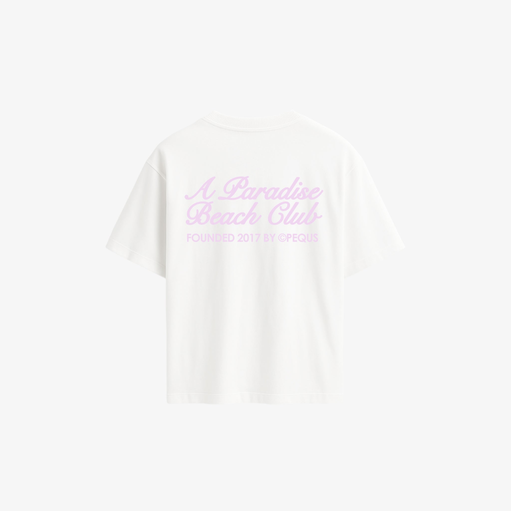 A Paradise Beach Club Back Logo T-Shirt