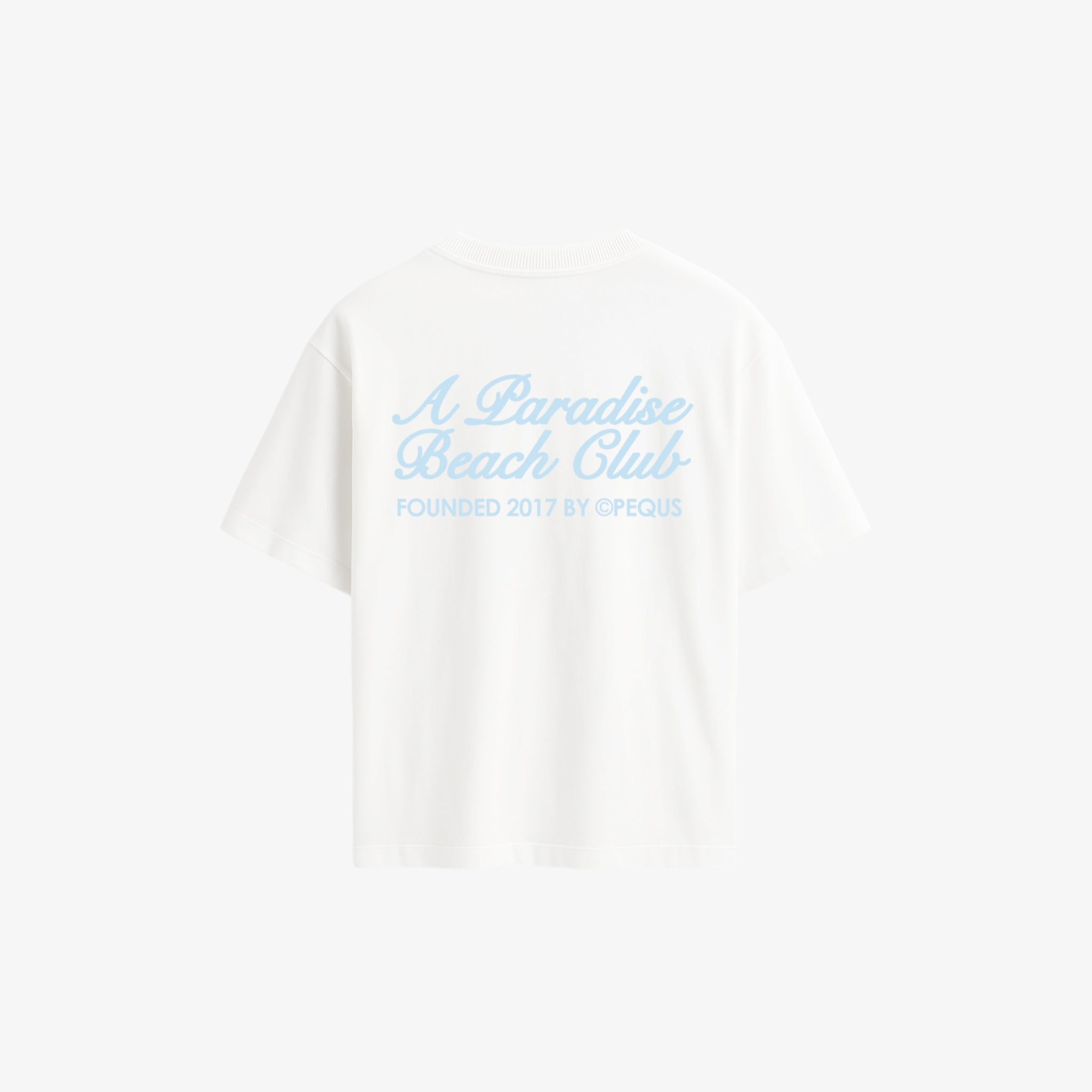 A Paradise Beach Club Back Logo T-Shirt