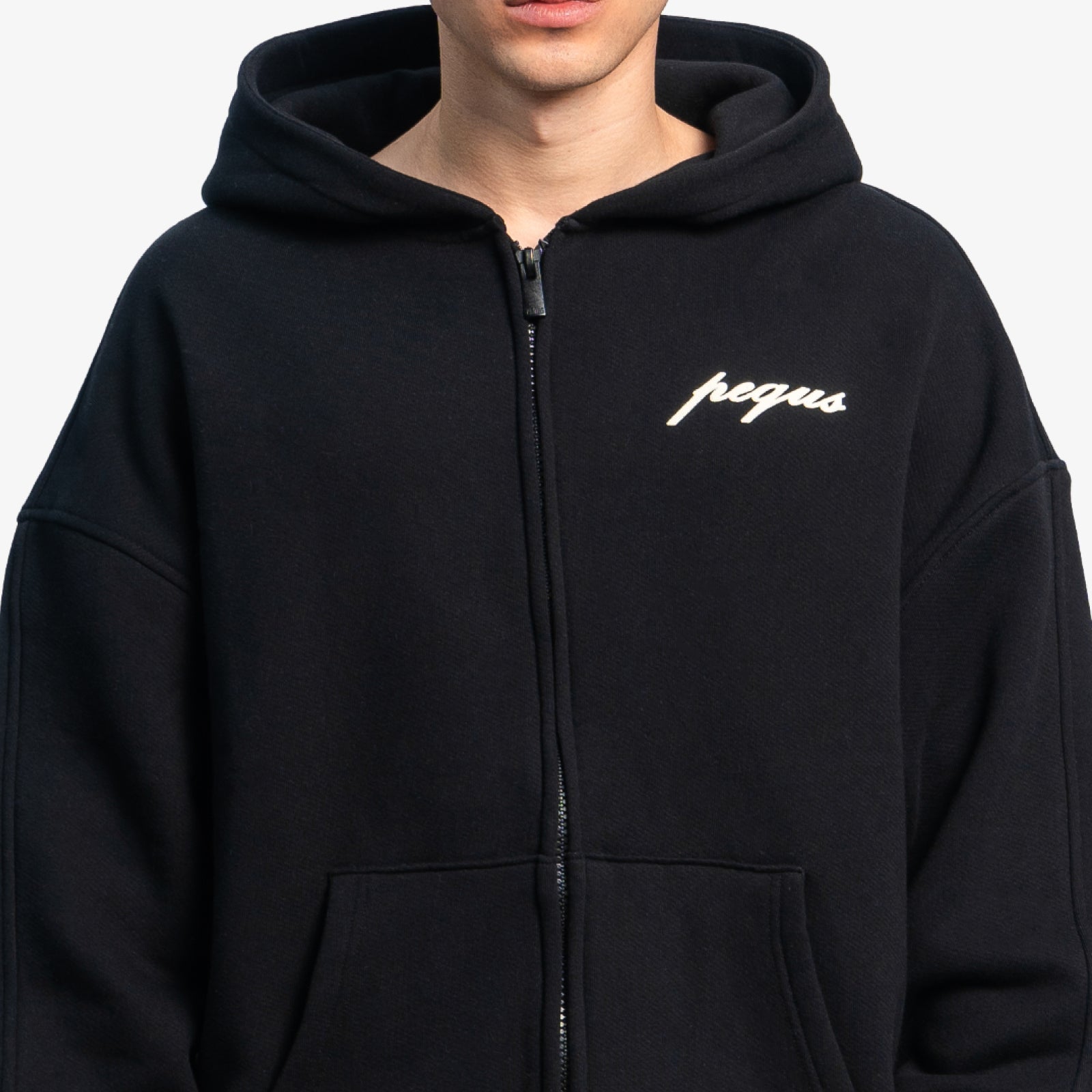 A Paradise Beach Club Back Logo Zip Hoodie