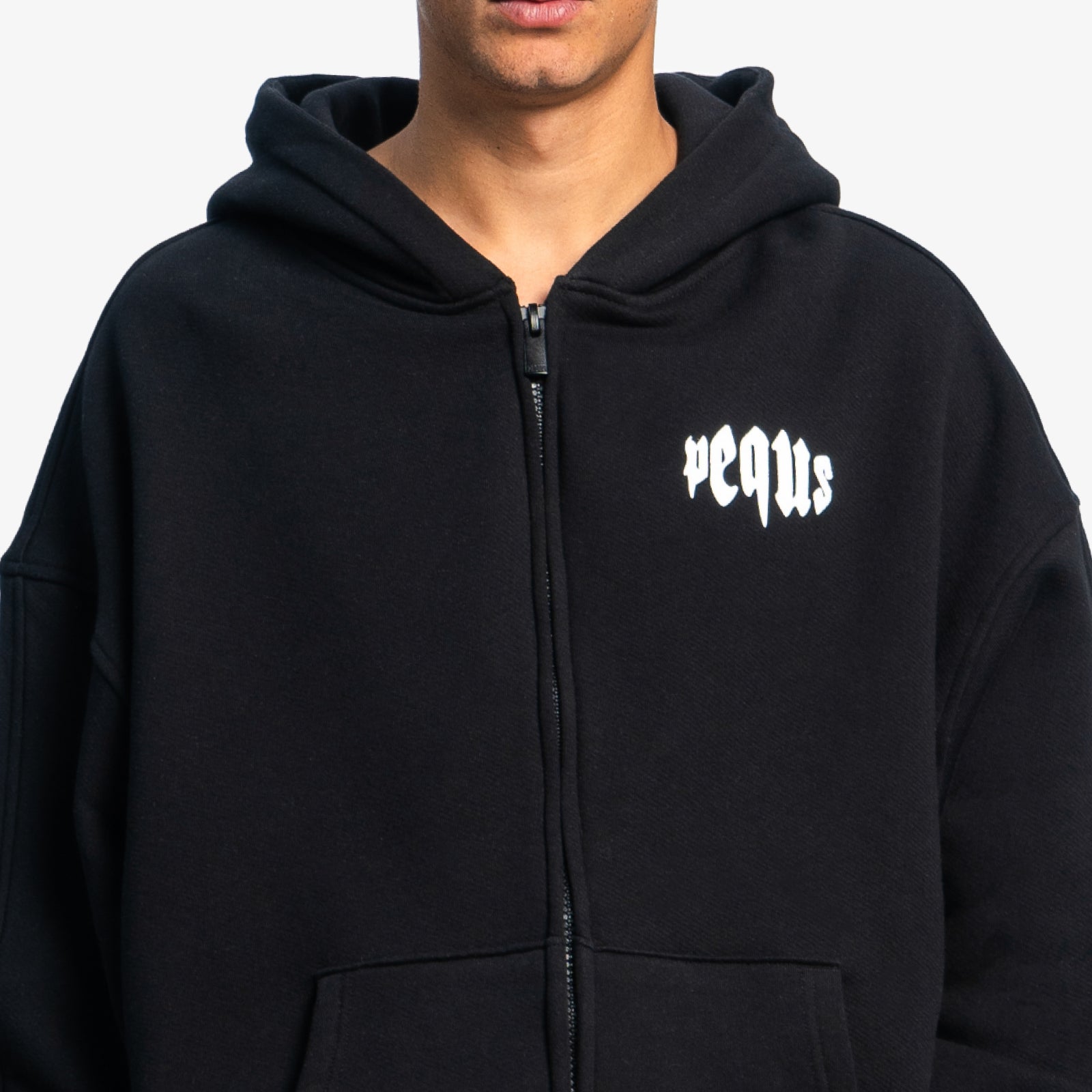 Mythic Chest Logo Zip Hoodie