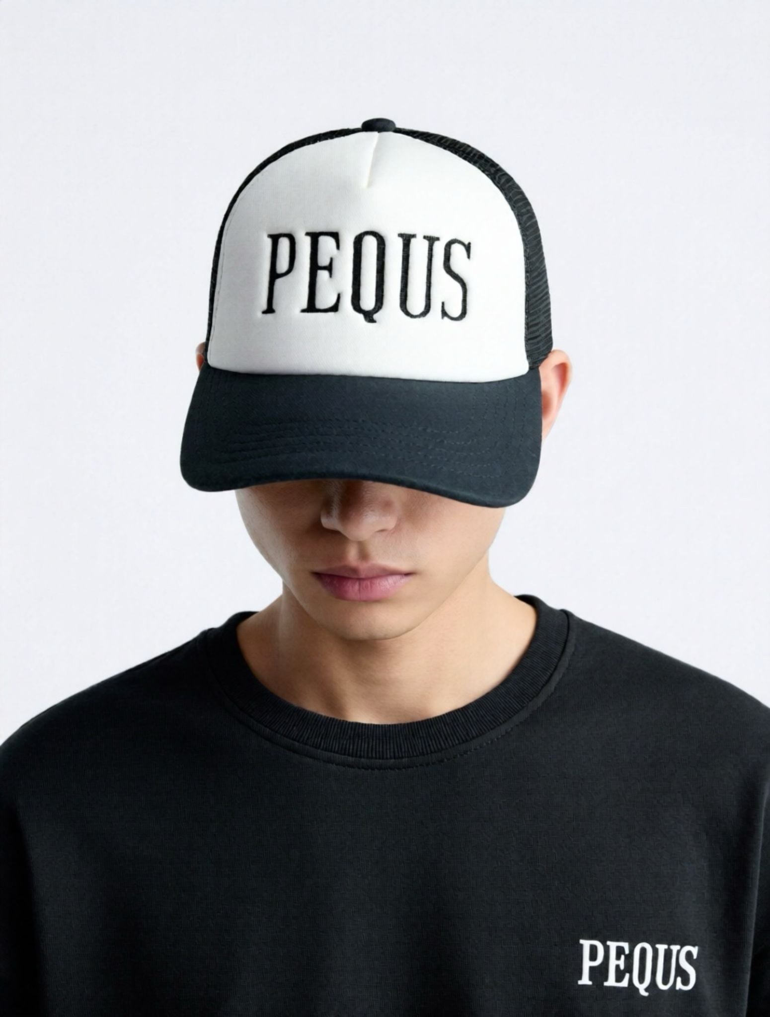 PEQUS Logo Trucker Cap