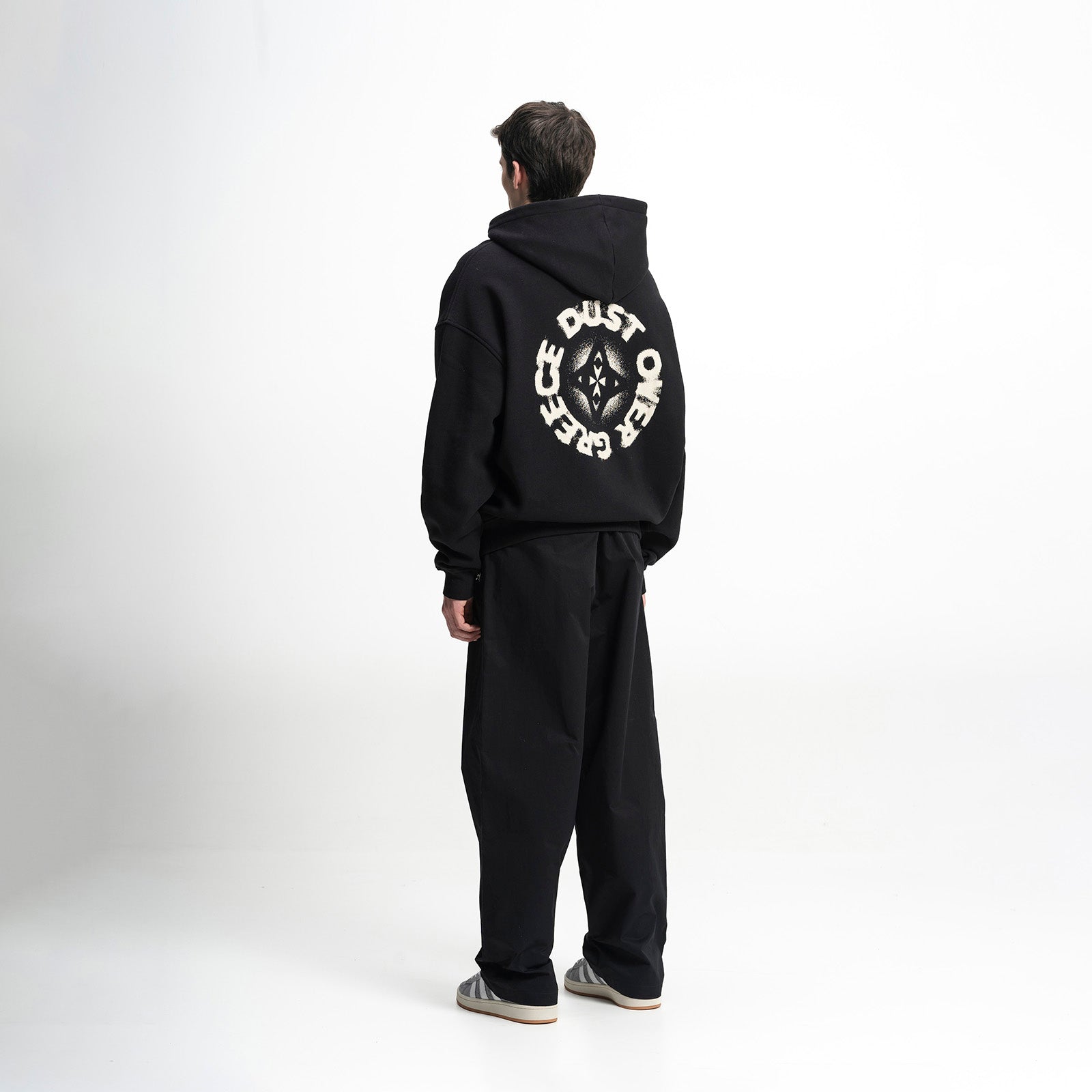 Dust Over Greece Graphic Zip Hoodie