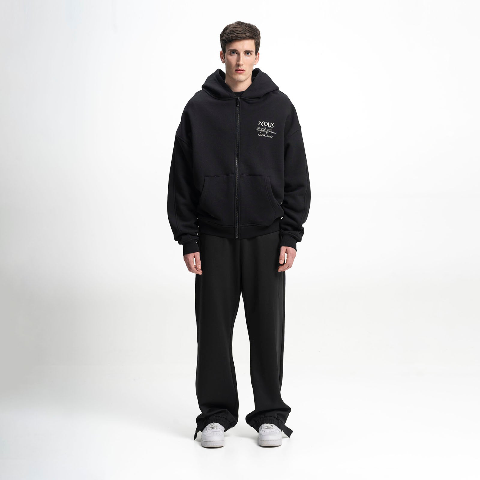 Irons Graphic Zip-Hoodie