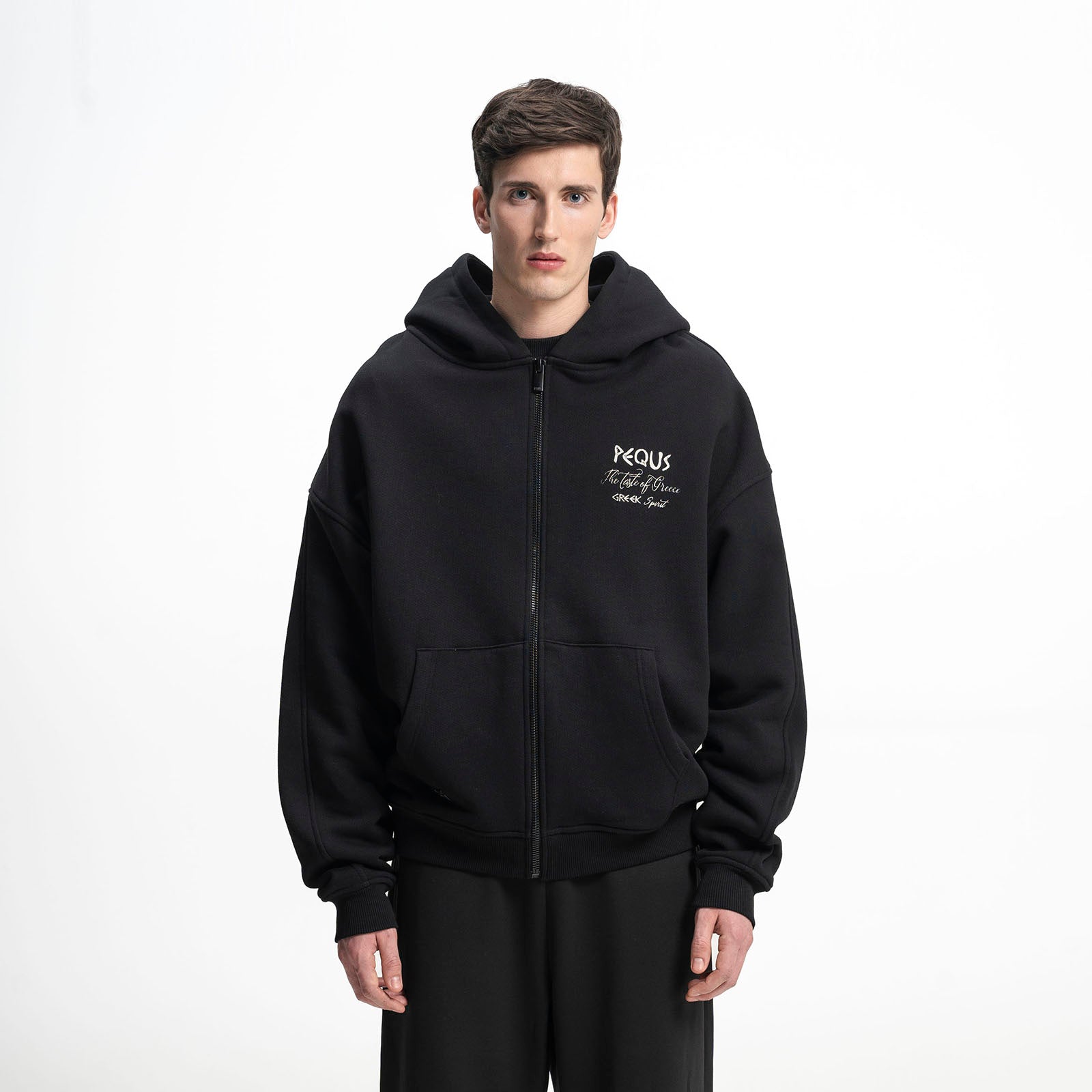 Irons Graphic Zip-Hoodie