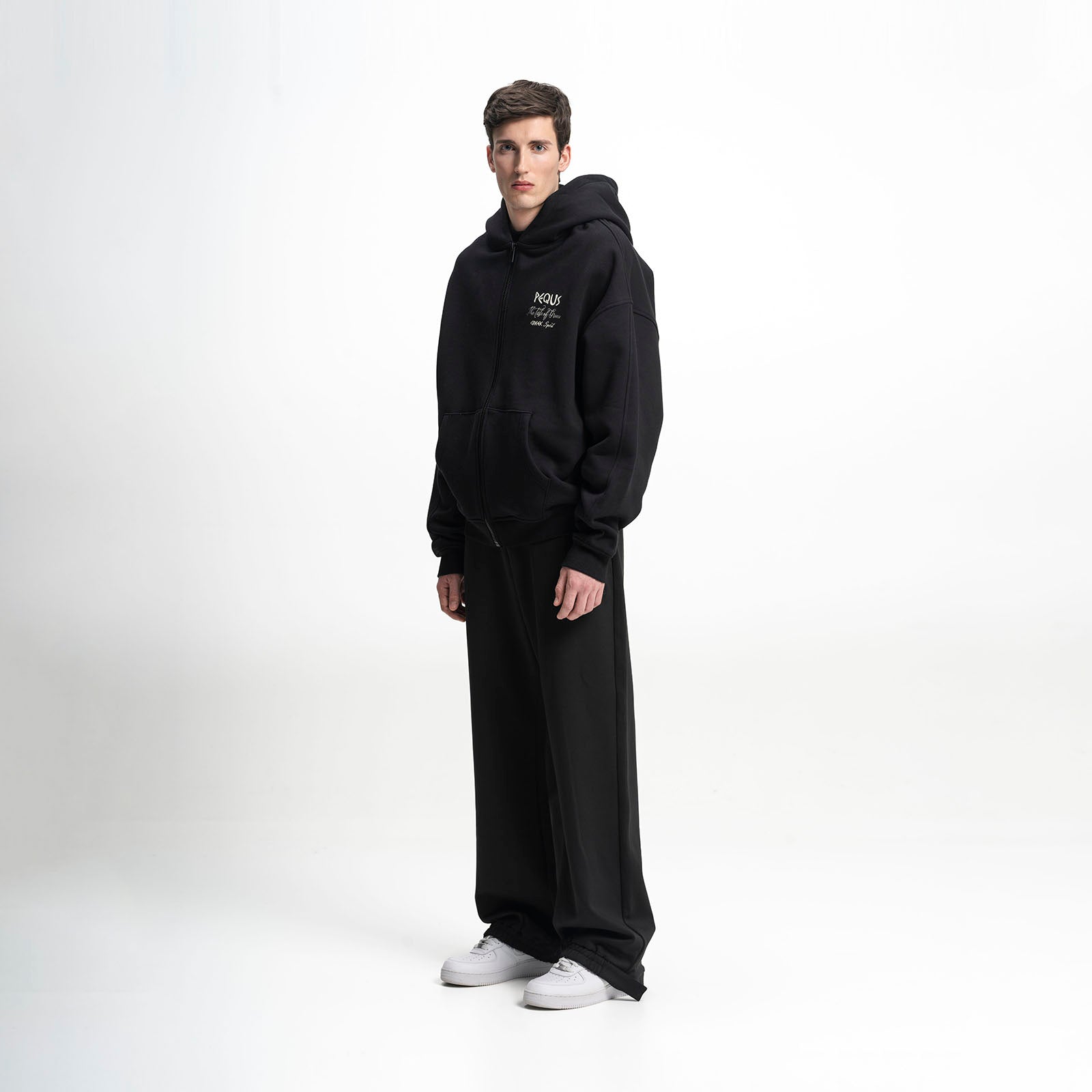 Irons Graphic Zip-Hoodie