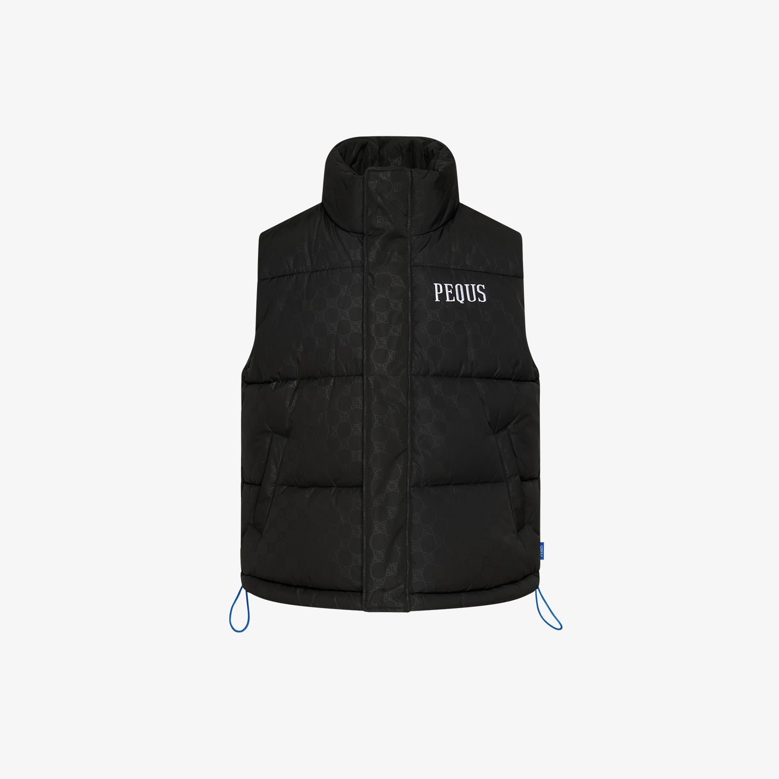 Chest Logo Monogram Puffer Vest